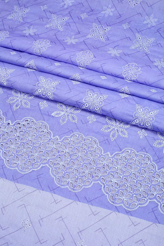 3 Piece - Embroidered Lawn - F41 - D3201