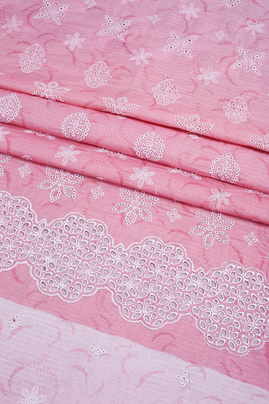 3 Piece - Embroidered Lawn - F41 - D3202