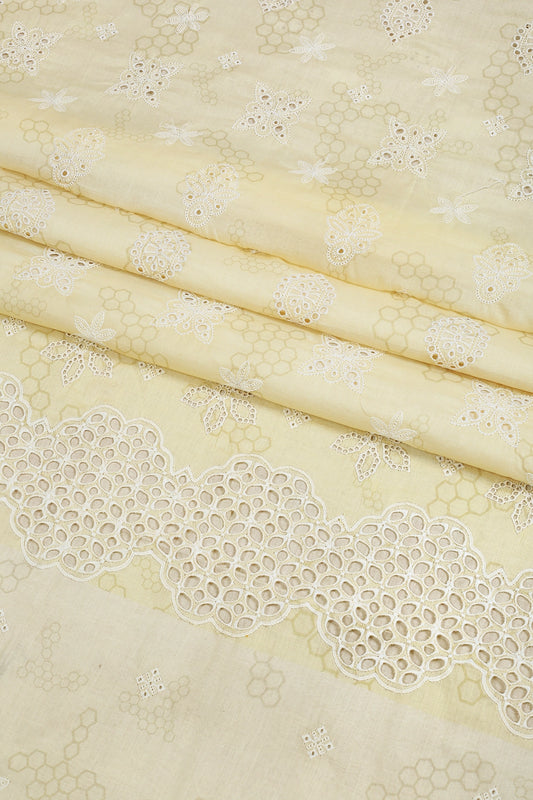 3 Piece - Embroidered Lawn - F41 - D3203