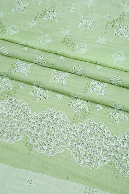 3 Piece - Embroidered Lawn - F41 - D3204