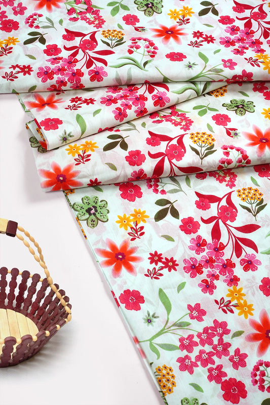 2 Piece - Digitally Printed Lawn - F15 - D3312