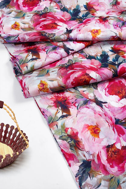 2 Piece - Digitally Printed Lawn - F15 - D3303