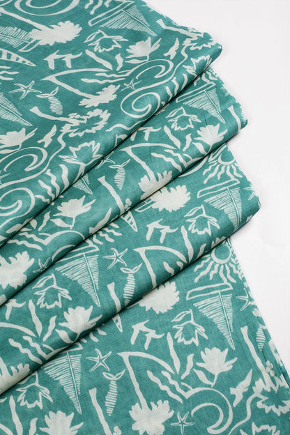 2 Piece - Digitally Printed Lawn - F15 - D3304