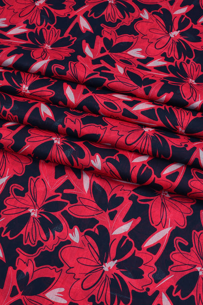 2 Piece - Digitally Printed Lawn - F15 - D3411