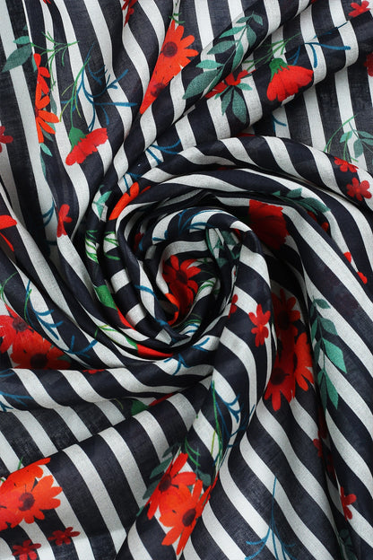 2 Piece - Digitally Printed Lawn - F15 - D3412