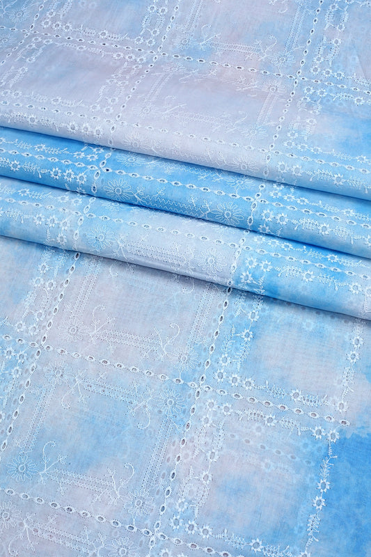 3 Piece - Embroidered Lawn - F58 - D3504
