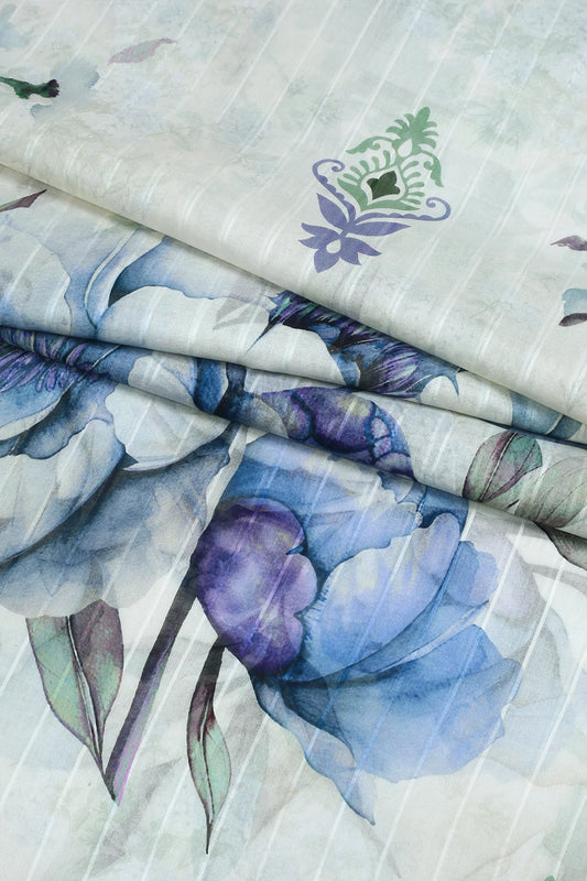 3 Piece - Digitally Printed Lawn - F47 - D3705