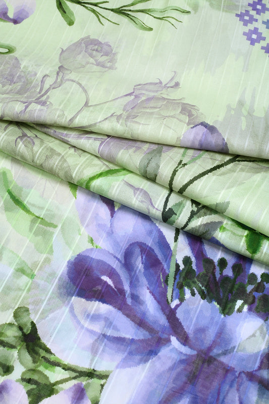 3 Piece - Digitally Printed Lawn - F47 - D3708