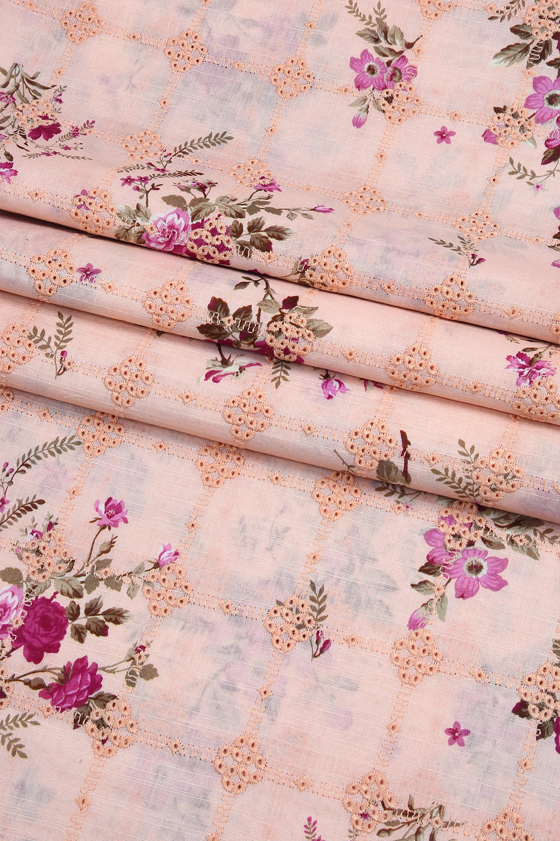 3 Piece - Embroidered Lawn - F63 - D4110