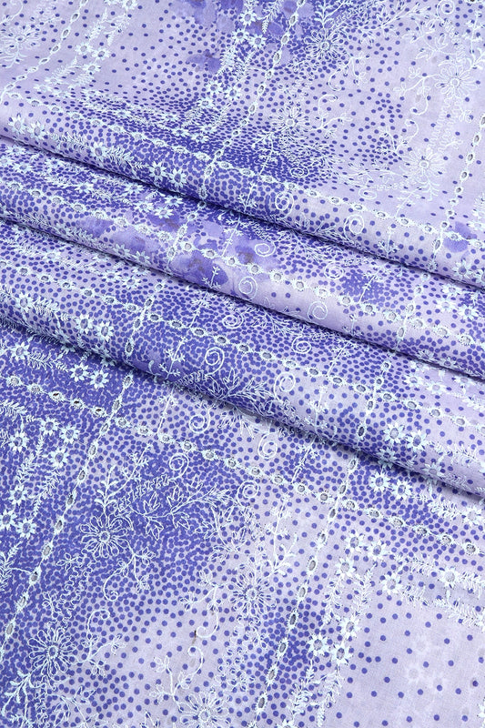 3 Piece - Embroidered Lawn - F54 - D4213