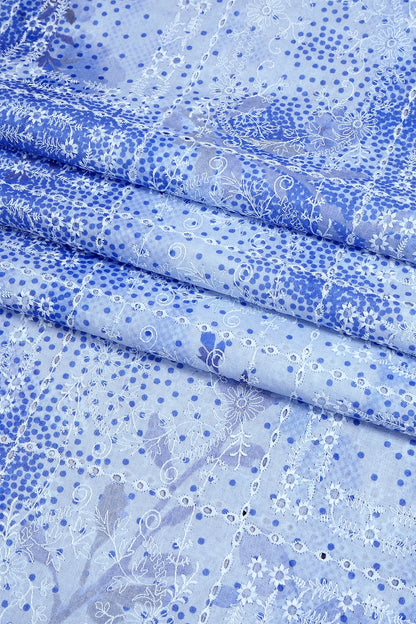 3 Piece - Embroidered Lawn - F54 - D4209