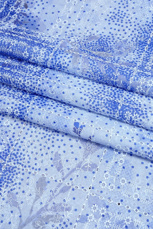3 Piece - Embroidered Lawn - F54 - D4209