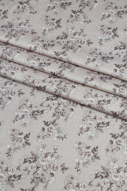 3 Piece - Digitally Printed Dhanak - WD904