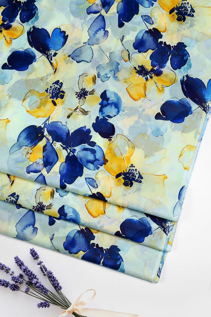 2 Piece - Digitally Printed Lawn - D1101