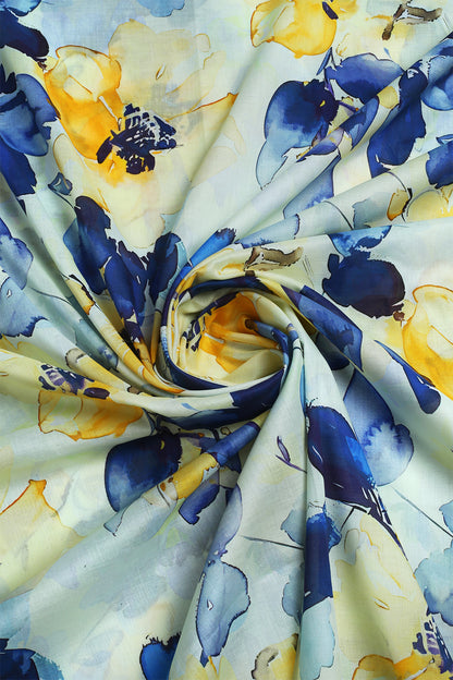 2 Piece - Digitally Printed Lawn - D1101