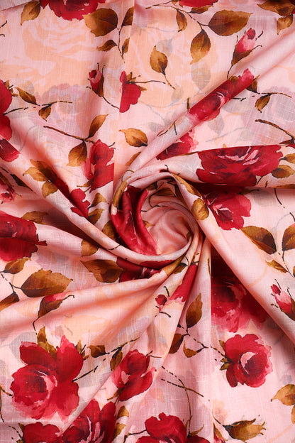 2 Piece - Digitally Printed Slub Lawn - D1103