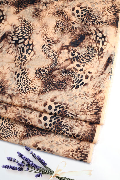 2 Piece - Digitally Printed Slub Lawn - D1105
