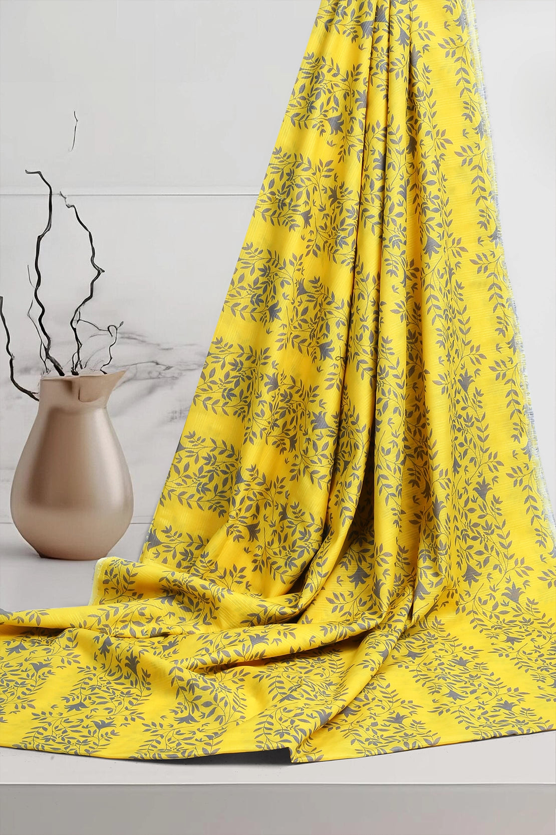 2 Piece - Digitally Printed Bana Doriya Lawn - D1311