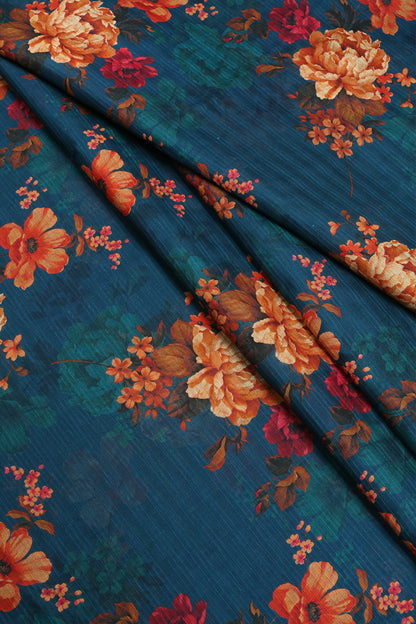 2 Piece - Digitally Printed Bana Doriya Lawn - D1302