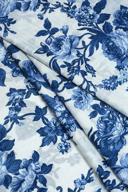 2 Piece - Digitally Printed Bana Doriya Lawn - D1305