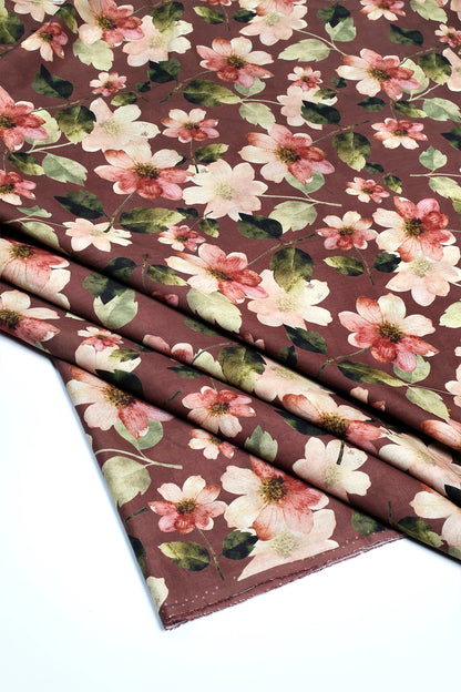 2 Piece - Digitally Printed Lawn - D1402