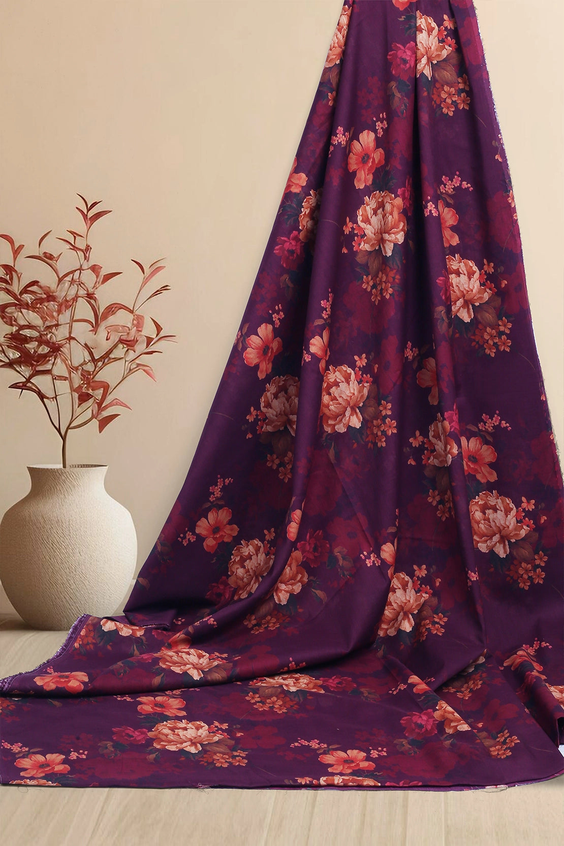 2 Piece - Digitally Printed Lawn - D1502