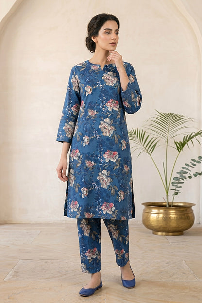 2 Piece - Digitally Printed Lawn - D4702