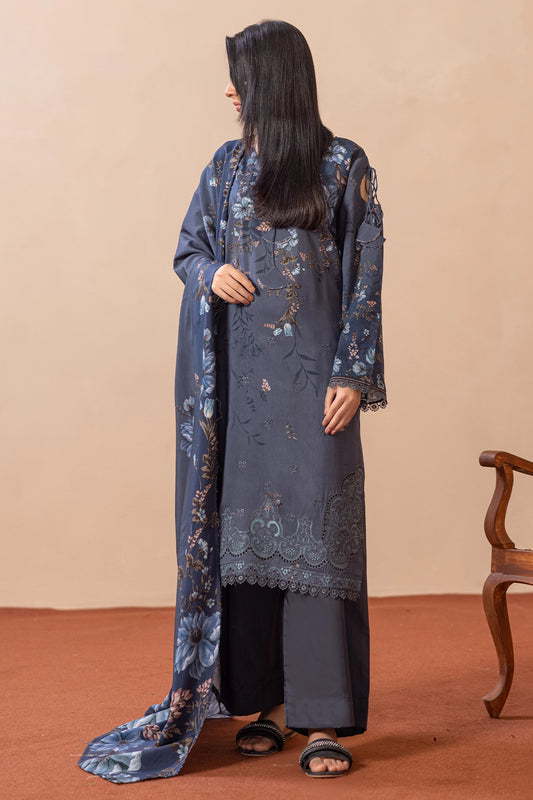 3 Piece - Embroidered Viscose - WD1405