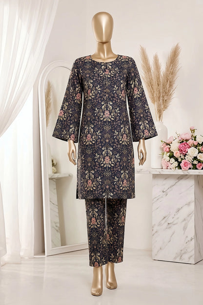 2 Piece - Digitally Printed Lawn - Coral 11401