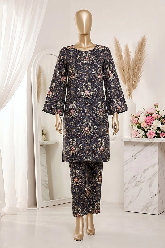 2 Piece - Digitally Printed Lawn - Coral 11401