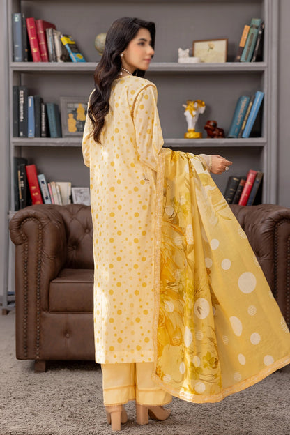 3 Piece - Embroidered Lawn - Bindi 30901