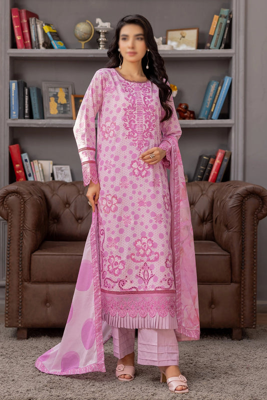 3 Piece - Embroidered Lawn - Bindi 30902