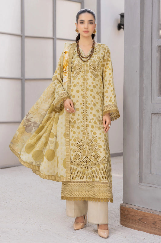 3 Piece - Embroidered Lawn - Bindi 30905