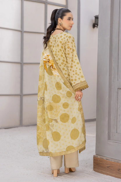 3 Piece - Embroidered Lawn - Bindi 30905