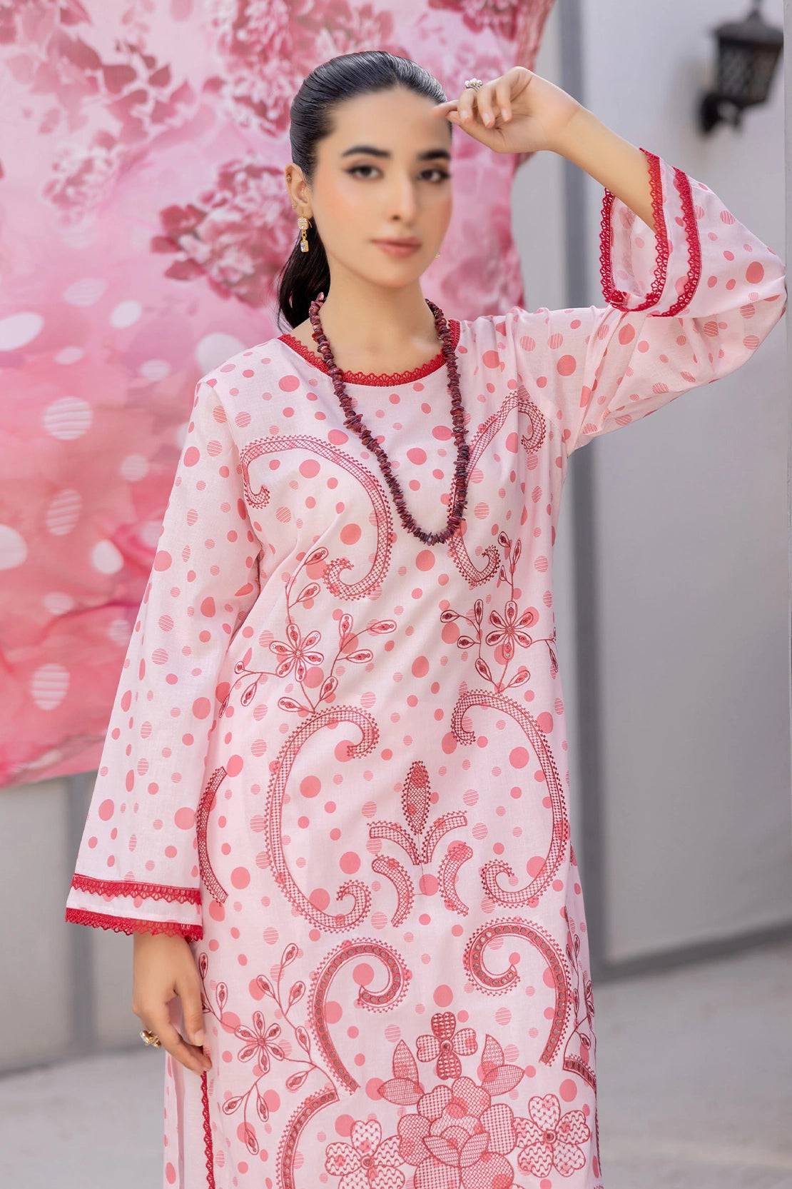 3 Piece - Embroidered Lawn - Bindi 30906