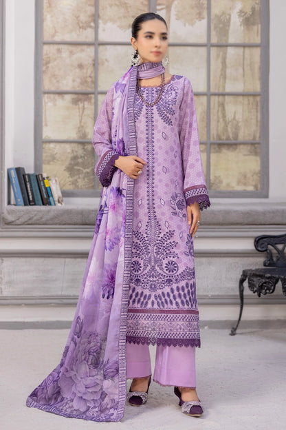 3 Piece - Embroidered Lawn - Bindi 30907