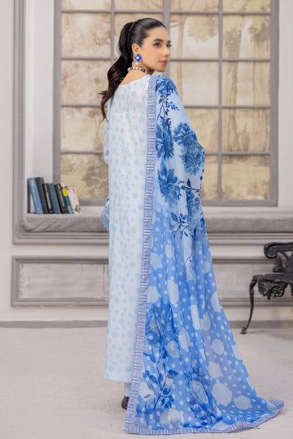 3 Piece - Embroidered Lawn - Bindi 30908