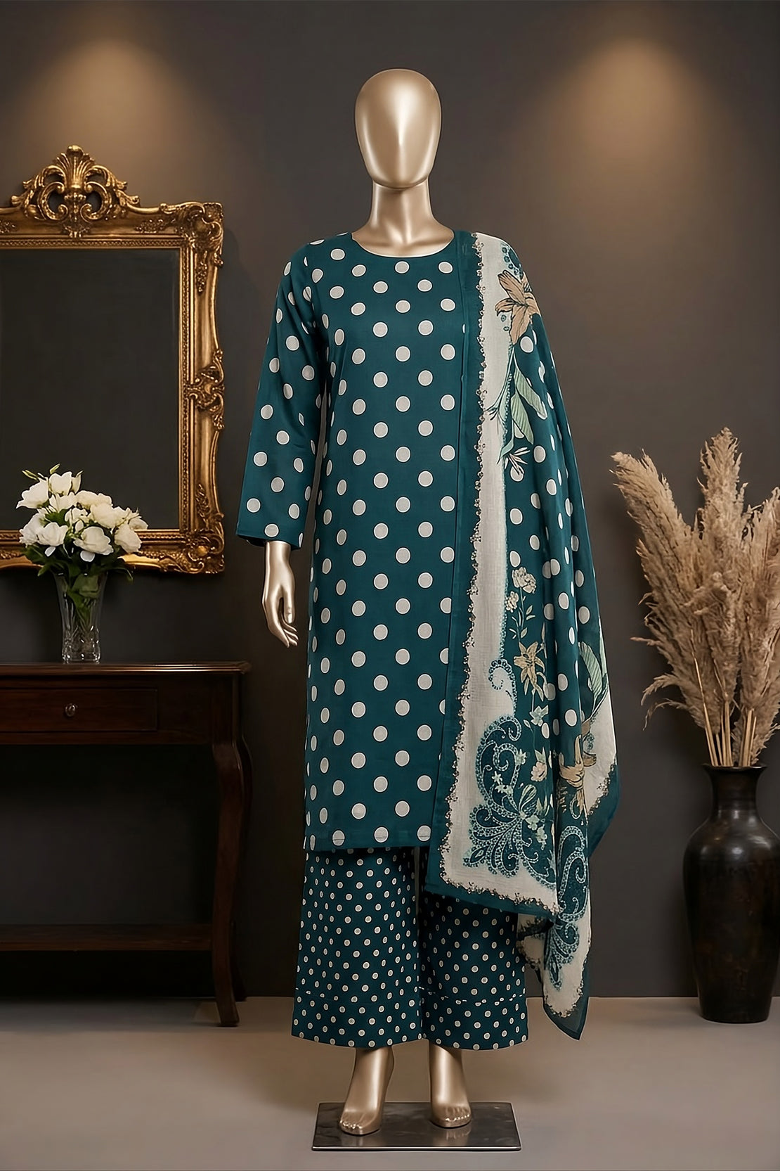 3 Piece - Digitally Printed Lawn - F81 - D4808