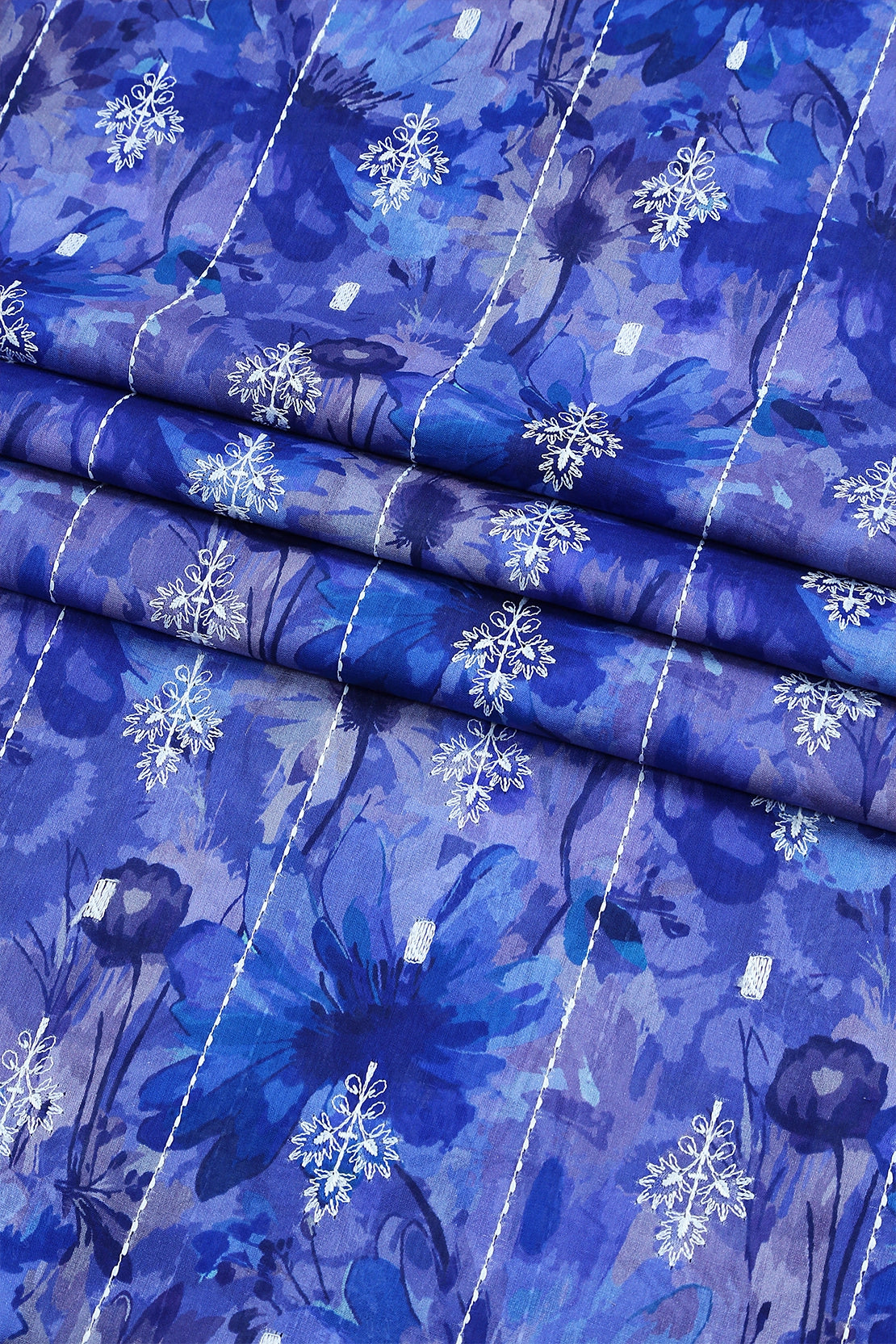 3 Piece - Embroidered Lawn - F77 - D4402
