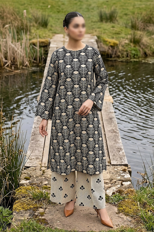 2 Piece - Digitally Printed Lawn - B39 - D5103