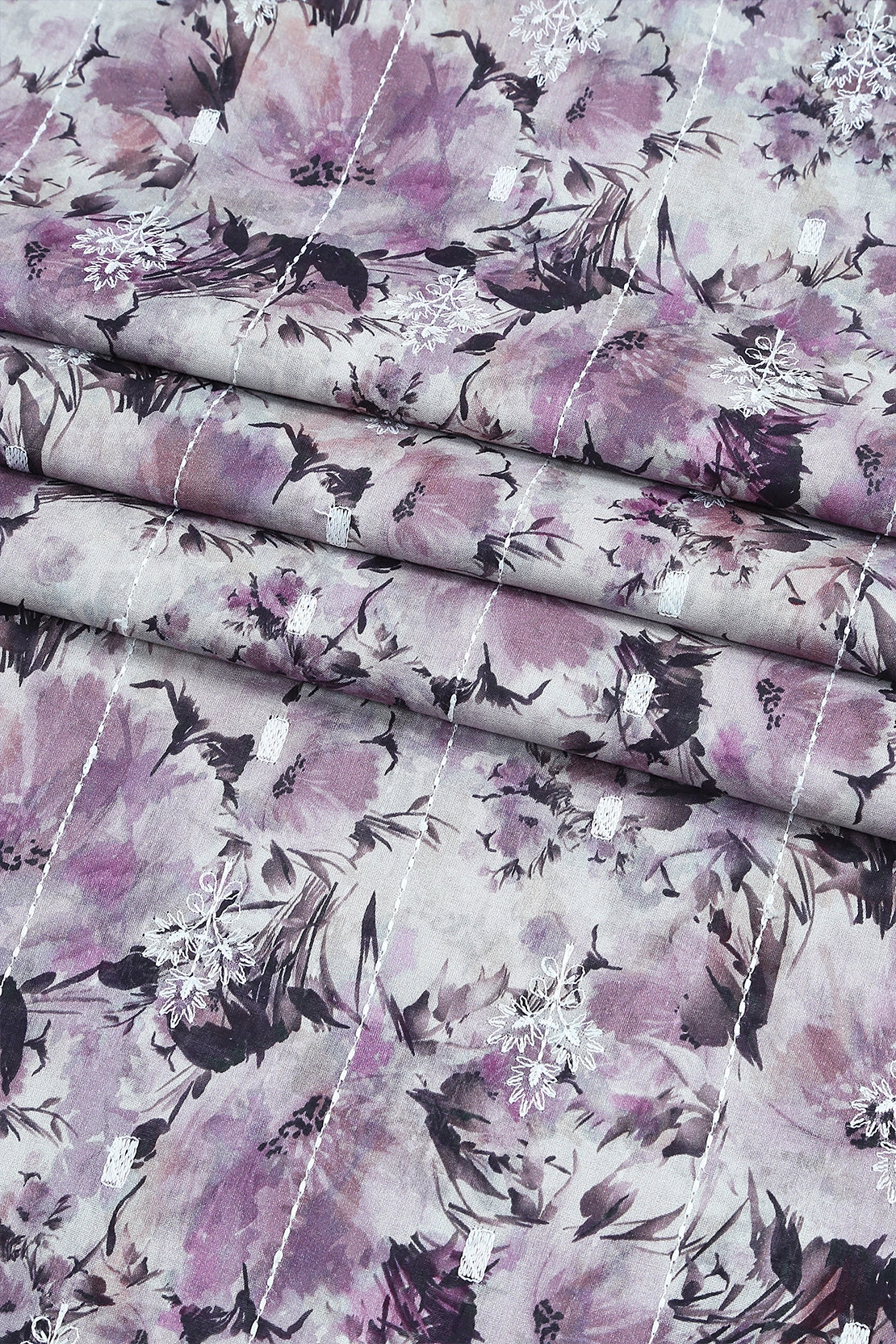 3 Piece - Embroidered Lawn - F77 - D4403