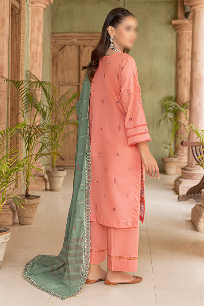 3 Piece - Embroidered Lawn - Khayaal 103