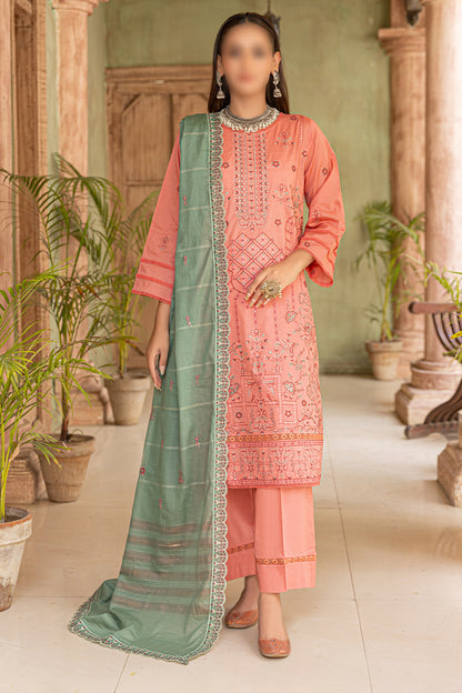 3 Piece - Embroidered Lawn - Khayaal 103