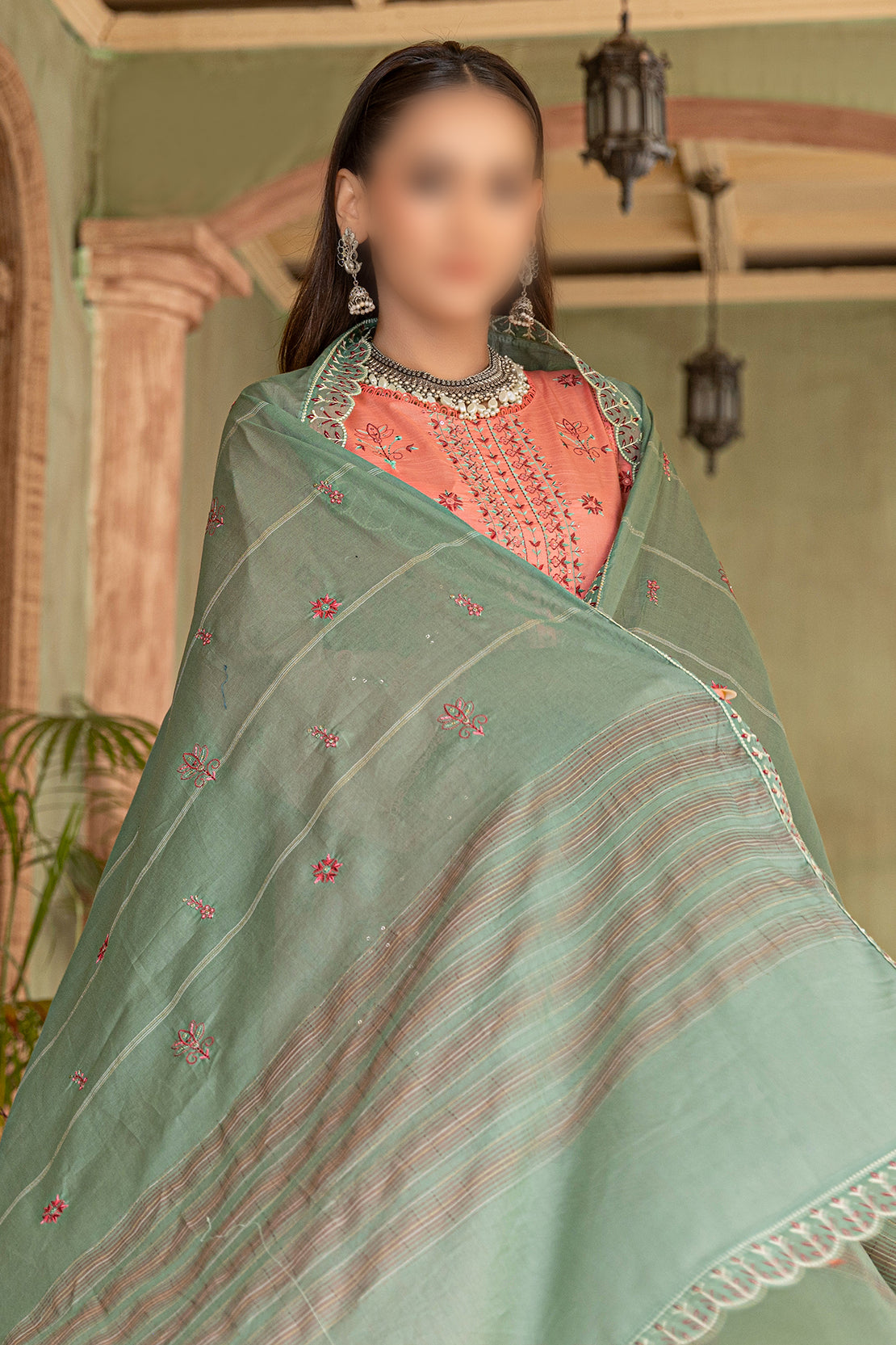 3 Piece - Embroidered Lawn - Khayaal 103