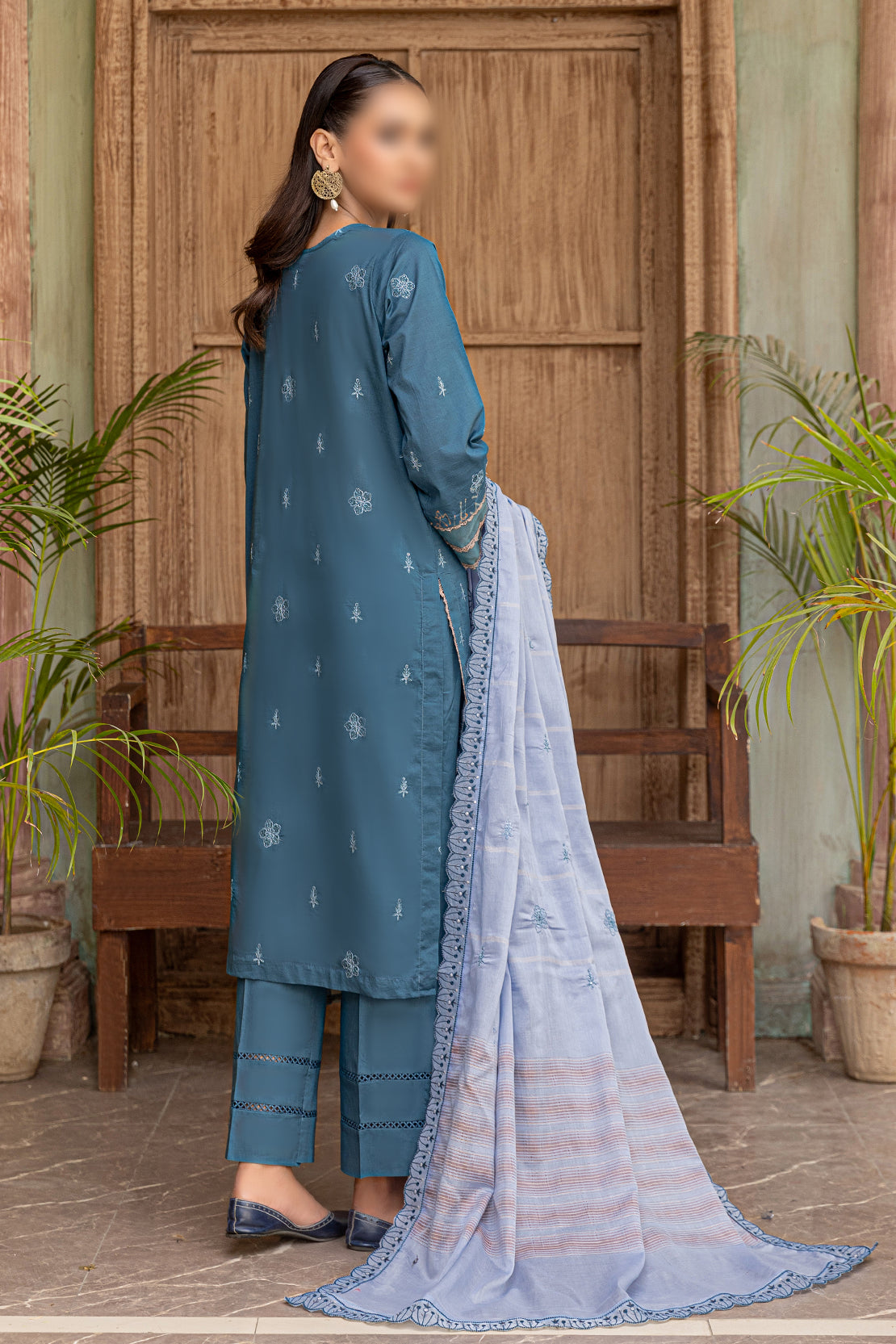 3 Piece - Embroidered Lawn - Khayaal 104