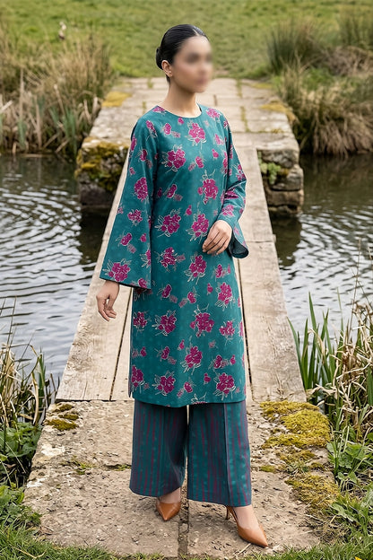 2 Piece - Digitally Printed Lawn - B39 - D5106