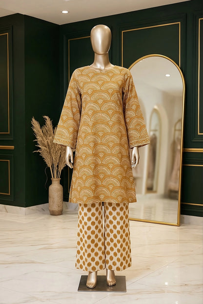 2 Piece - Digitally Printed Lawn - B39 - D5108