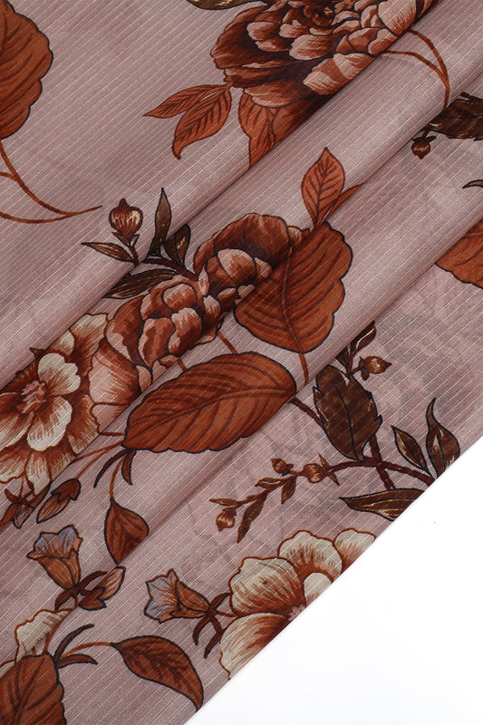 2 Piece - Digitally Printed Doriya Lawn - D401