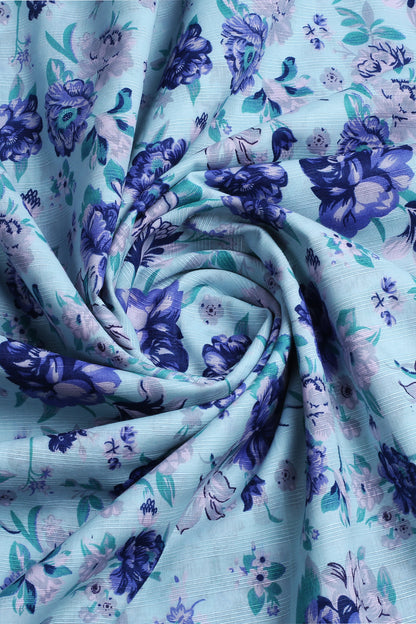 2 Piece - Digitally Printed Doriya Lawn - D601