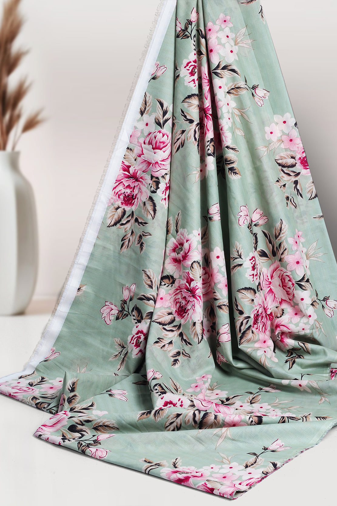 2 Piece - Digitally Printed Doriya Lawn - D603